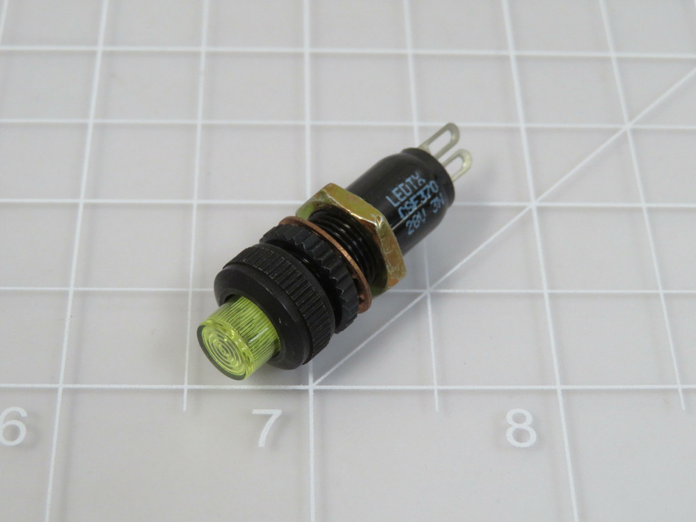 Ledtronics CSF370--0UY-028V  Yellow Lamp Indicator  For Sale