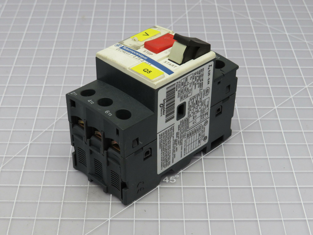 Telemecanique GV2ME03 0.25-0.40A Circuit Breaker  For Sale