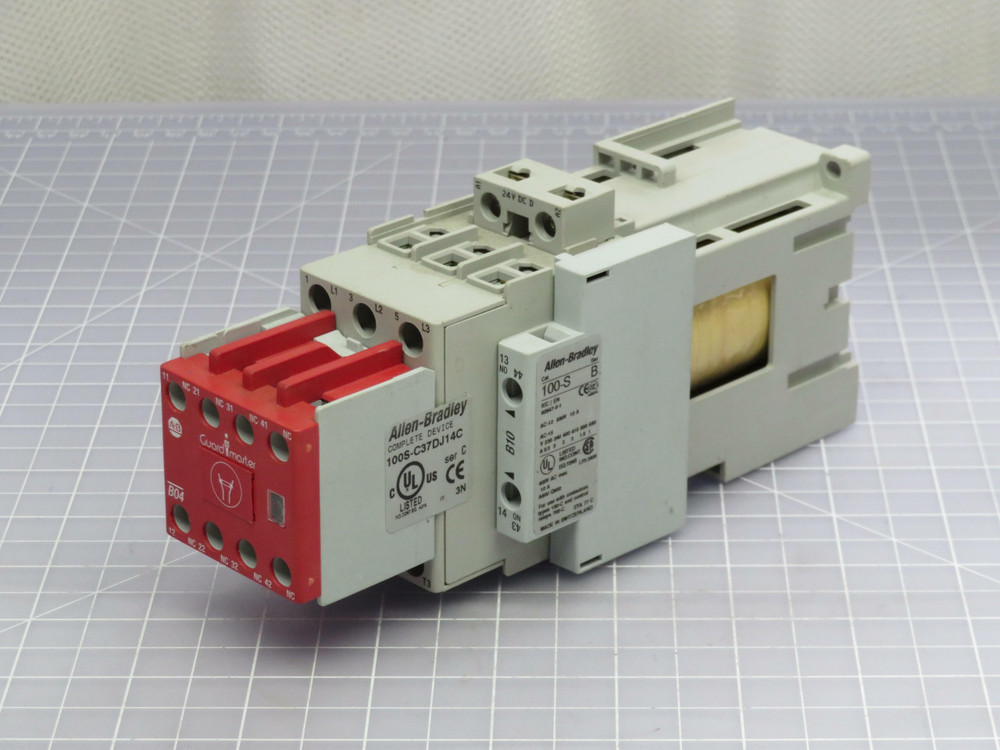 Allen Bradley 100S-C37DJ14C 100-C37D*00 Safety Contactor  For Sale