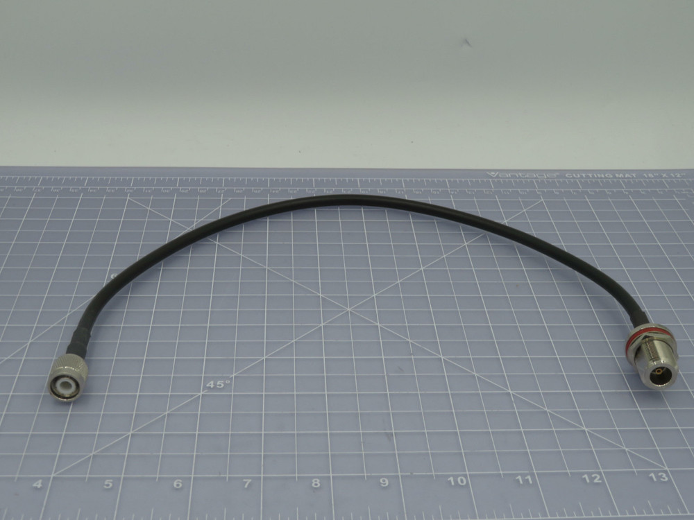 SWC240  Coax Cable 50 ohm 18 in length with N Type Female to TNC Male  For Sale