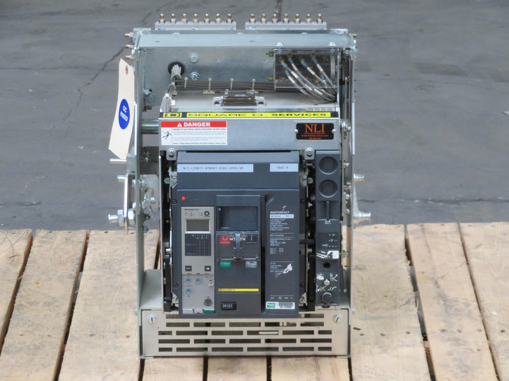 SQUARE D LGSB11 GE. AK-2/3A-25 MASTERPACT NT 08 N1 MICROLOGIC 3.0 A T191793