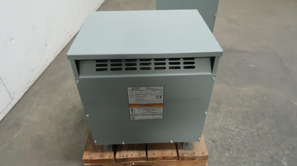 Jefferson Electric 423-6216-352  Dry Type Power Transformer 45 KVA 480 HV 230 LV  For Sale