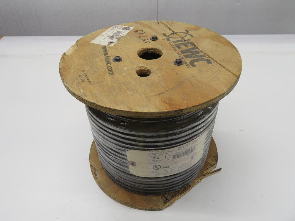 Lot of 225 FT IEWC  1283/02T133-0  Wire Cable 2 AWG 600 V  For Sale