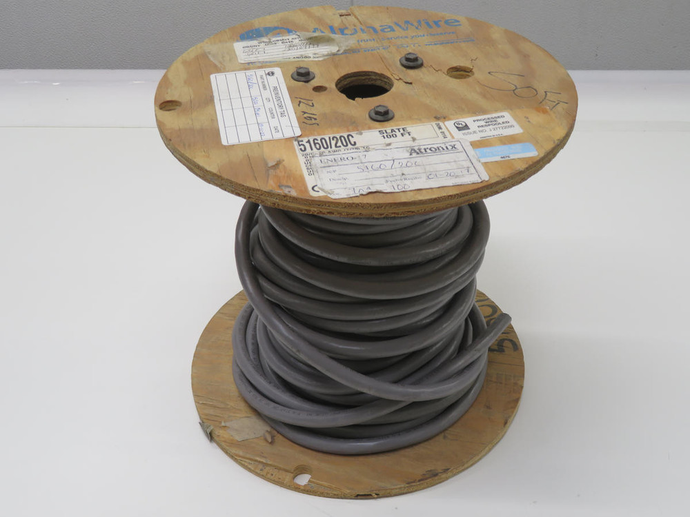 Lot of 50 FT Alpha  5160/20C  Electric Wire Cable  For Sale