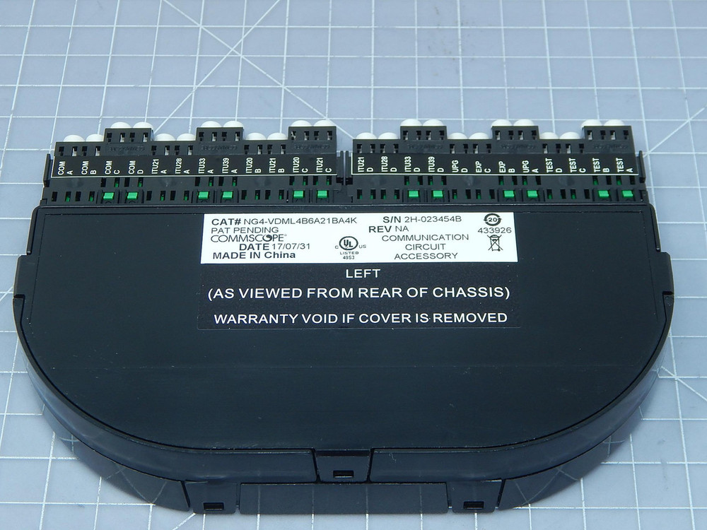 Commscope NG4-VDML4B6A21BA4K  Communication Circuit Accessory For Sale