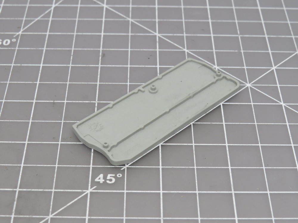 Lot of 15 Phoenix Contact D-ST 4-TWIN  Gray End Cover For Sale