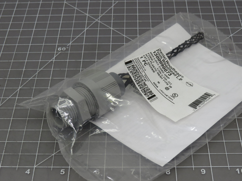 Woodhead 1300990073 5524NM Max-Loc Cord Grip Form 2 1/2IN /(.250-.312 With Plastic Mesh Type 3R For Sale