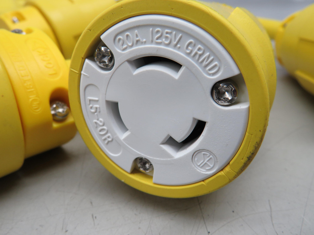 WOODHEAD 1301540062 2647-W W-CORD 1-PLUG 3/CONNECTOR SPLICE 1-2647 AND 3-2747 T166129