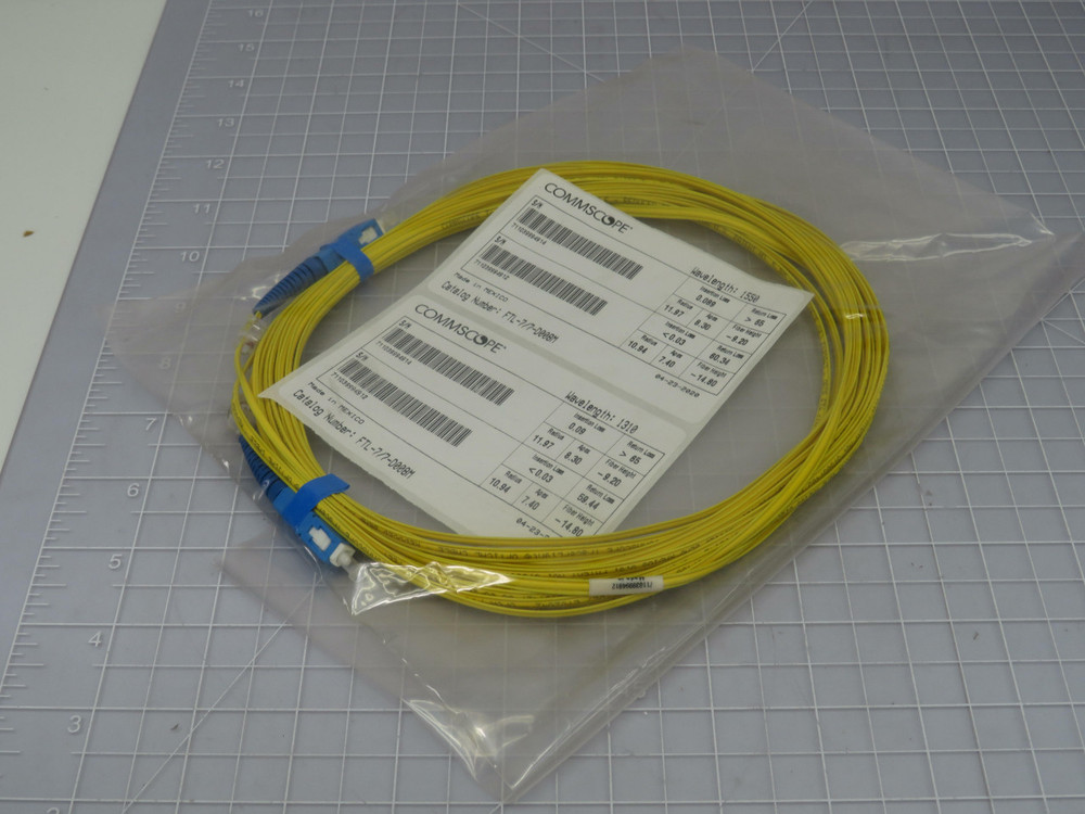 Commscope FTL-7/7-D008M  Yellow Actuator Cable  For Sale