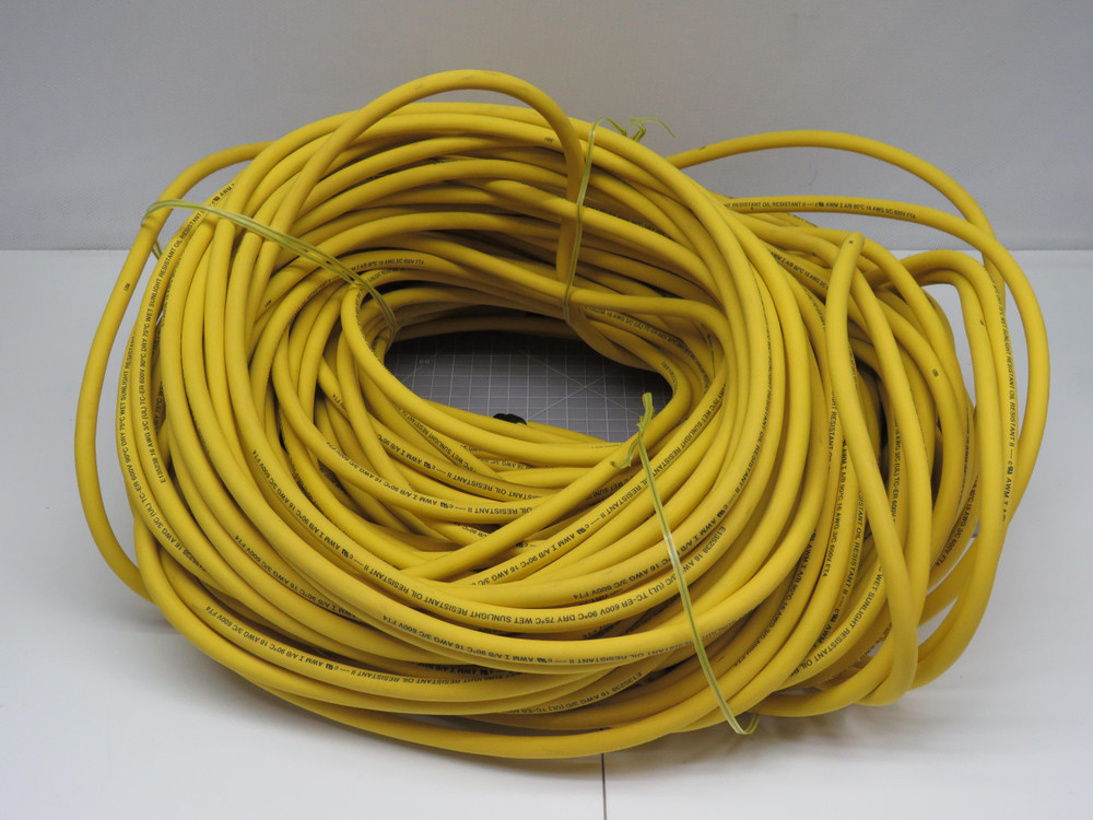 Brad Connectivity 1300102139 113030K13M920 Mini-Change Assemblies 3P Male/Female ST/ST 92M 16/3 AWG TPE Flex Cable For Sale