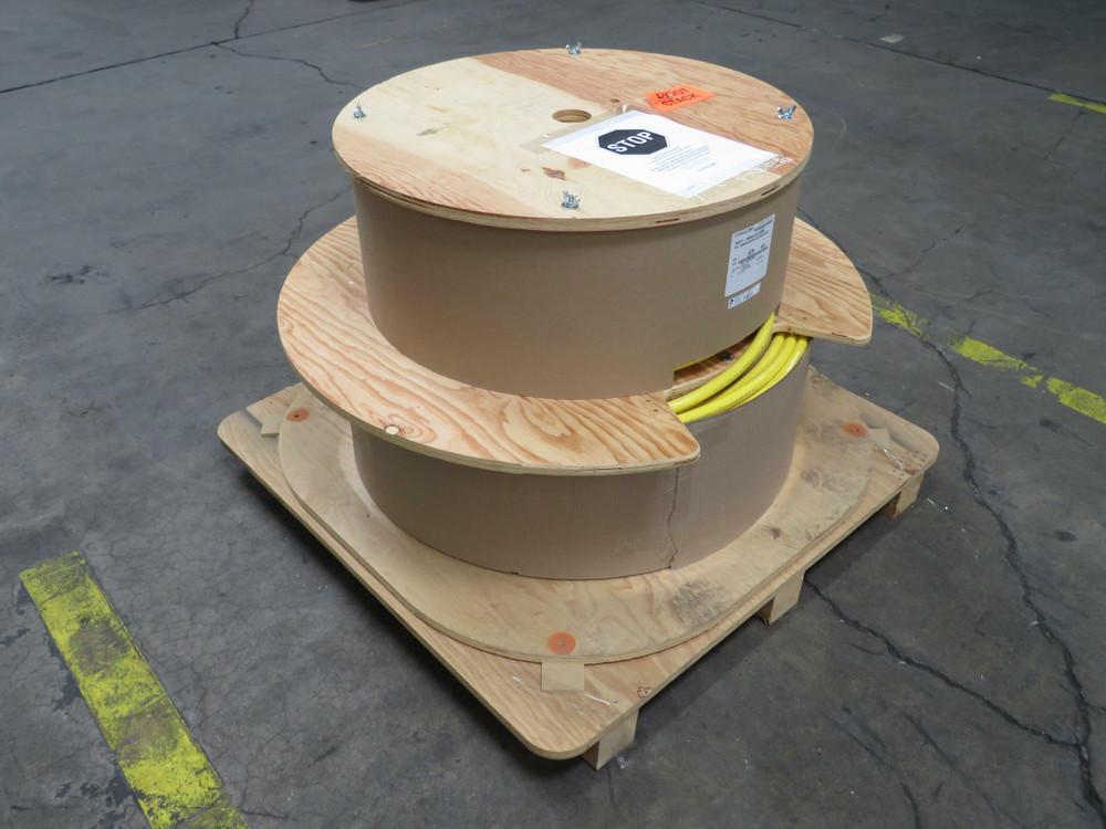 Commscope HCC1-2BRCL0A100M  EHD Fiber Termination Panel w Yellow Cable 100 Meters  For Sale