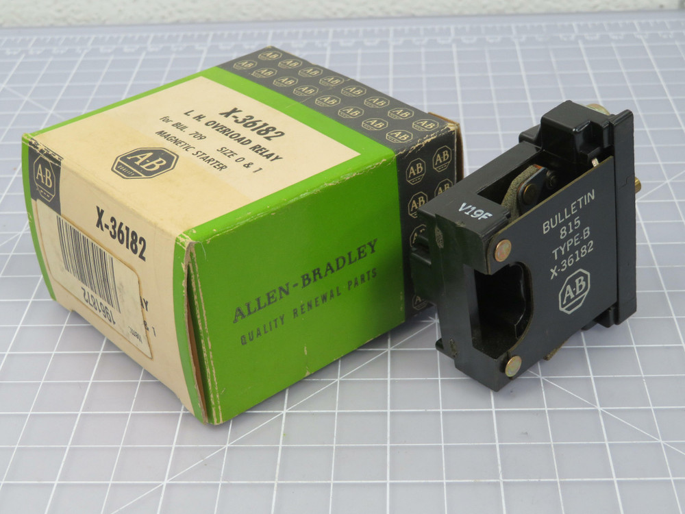 Allen-Bradley X-36182  Overload Relay  For Sale