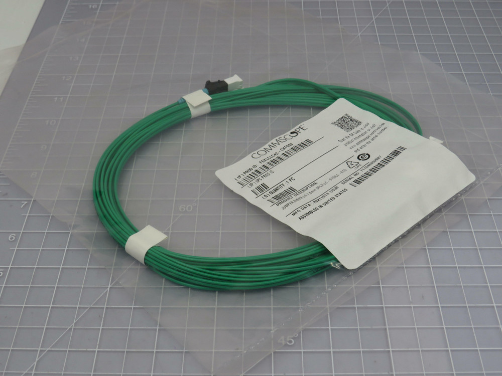Commscope FEXLCLC42-CXF020  Fiber Patch Cord, Multimode 2-Fiber, 20 ft., Green  For Sale