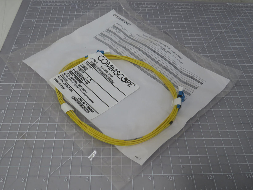Commscope UDGLCLC42-JXF008  PC, ULL, PLNM, SM, LC-LC, DUPLX, 2-F  For Sale