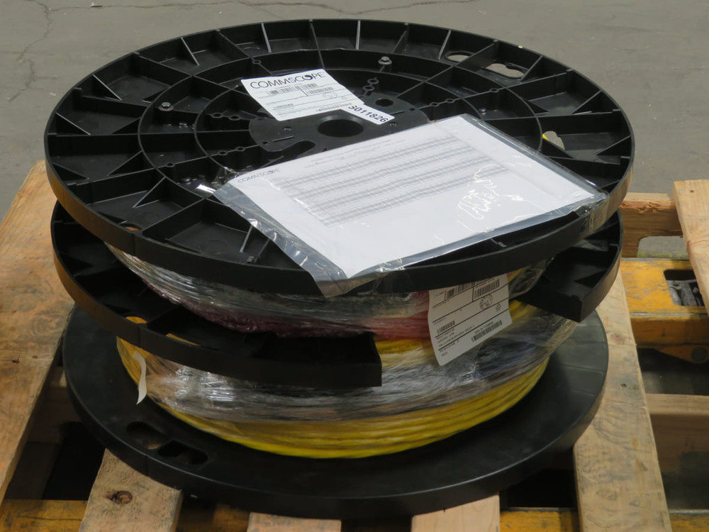 Commscope  UGGMXMXAH-JCF245  Ultra Low Loss (ULL) Singlemode MPO12 (Pinned) to MPO12 (Pinned), Fiber Trunk Cable Assembly, 48-Fiber, Plenum  For Sale