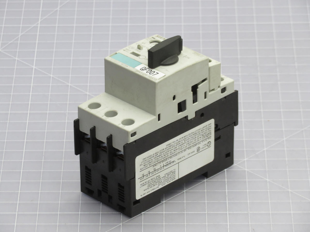 SIEMENS  3RV1421-1GA10  MOTOR PROTECTION CIRCUIT BREAKER  For Sale