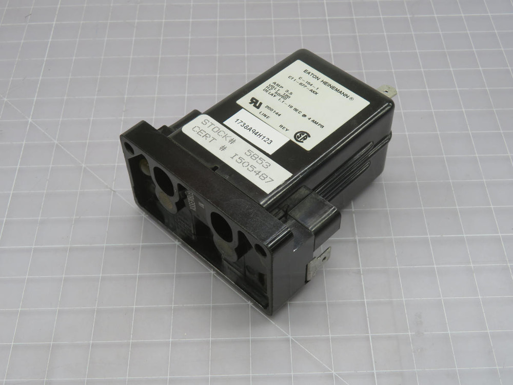 HEINEMANN  C-154-1 CT-1-877-AXX  TIME DELAY RELAY  For Sale
