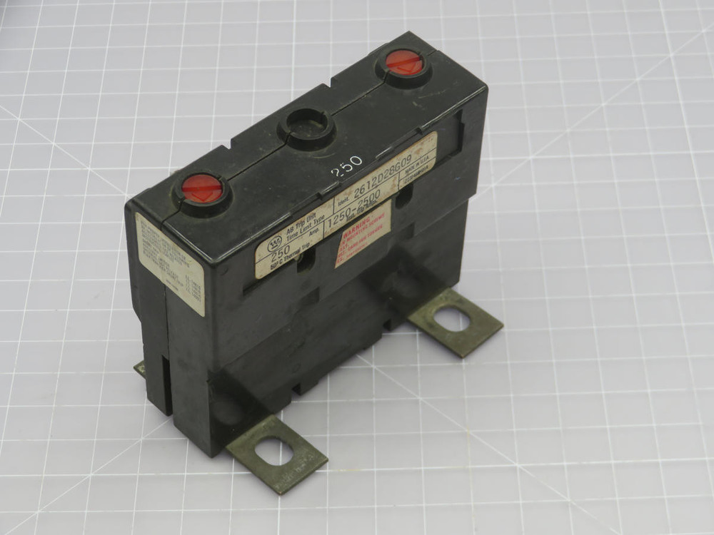 WESTINGHOUSE 2612D28G09 CIRCUIT BREAKER TRIP T212434