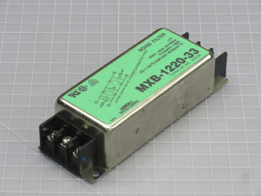 Lambda  MXB-1220-33  Noise Filter  For Sale