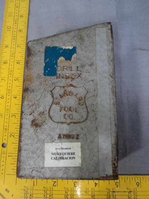 STANDARD TOOL  DRILL INDEX T12543