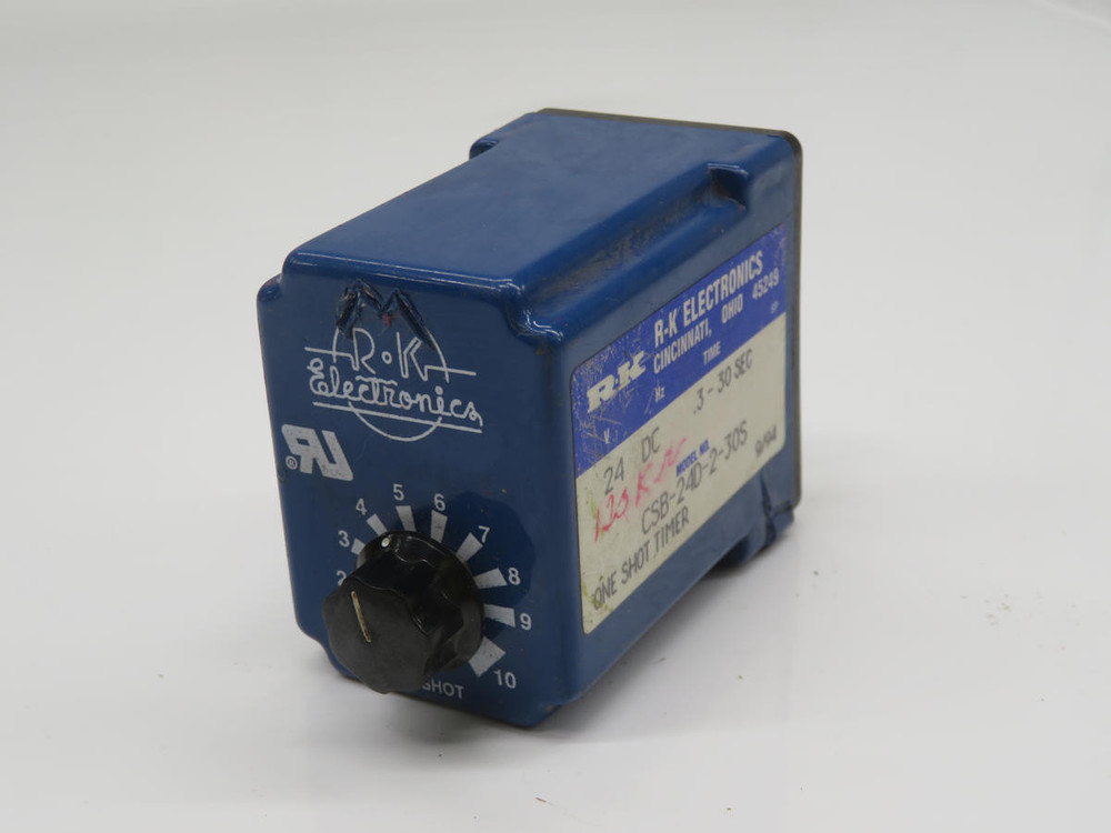 R-K Electronics  CSB-24D-2-30S  Time Delay Relay  For Sale