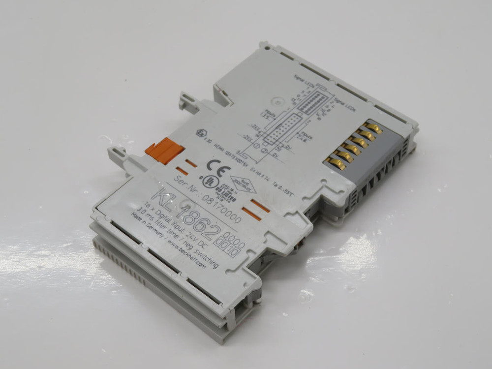 BECKHOFF  KL1862  PLC BUS TERMINAL BLOCK  For Sale
