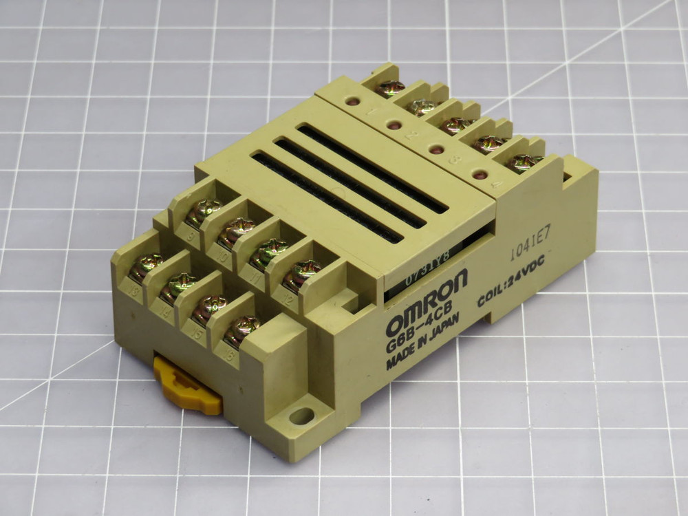 OMRON  G6B-4CB  RELAY TERMINAL BLOCK  For Sale
