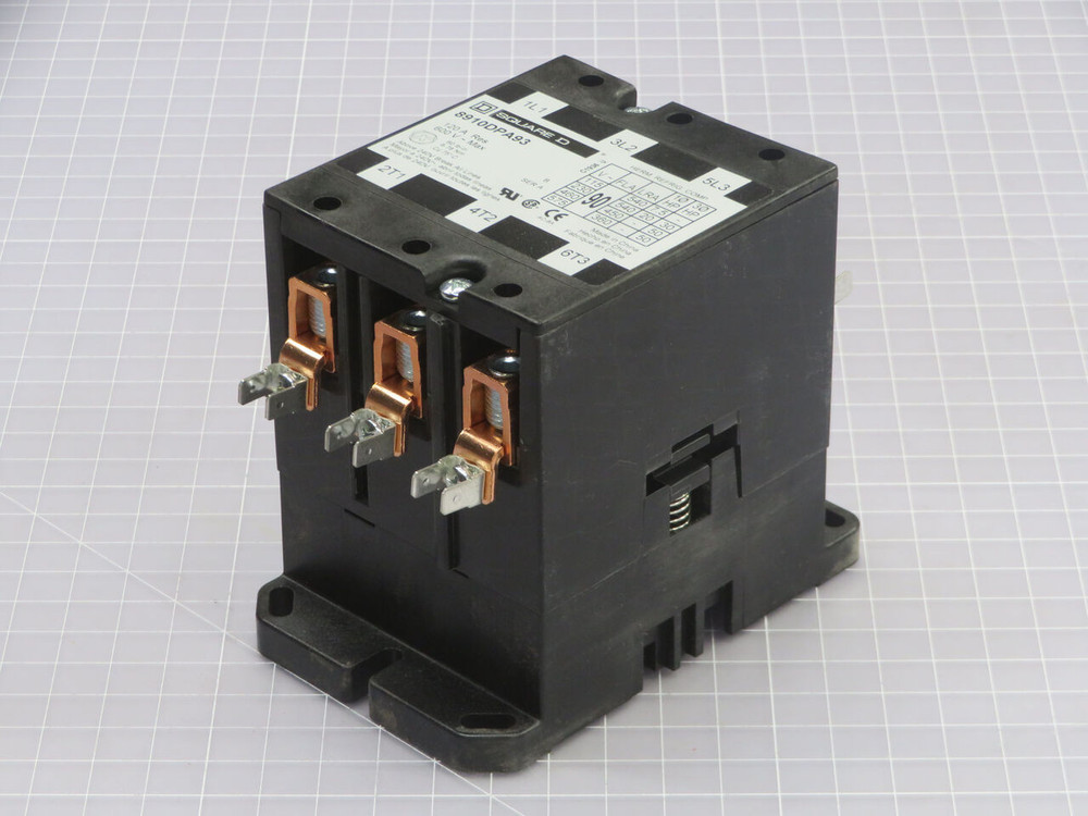 SQUARE D  8910DPA93  DEFINITE PURPOSE CONTACTOR  For Sale
