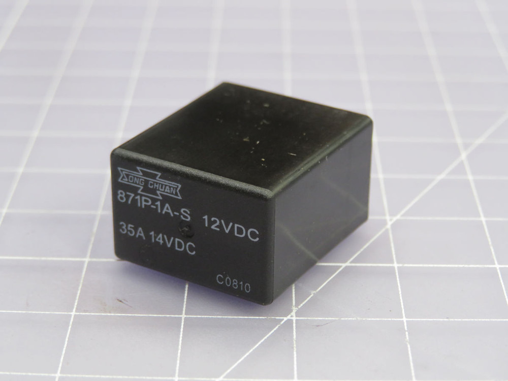 SONG CHUAN 871P-1A-S 12VDC RELAY CC165