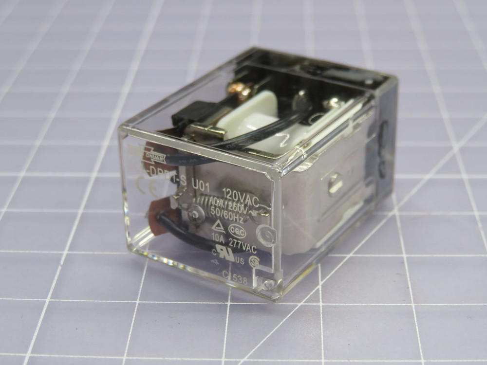 SONG CHUAN SCL-DPDT-S U01 120VAC RELAY CC092