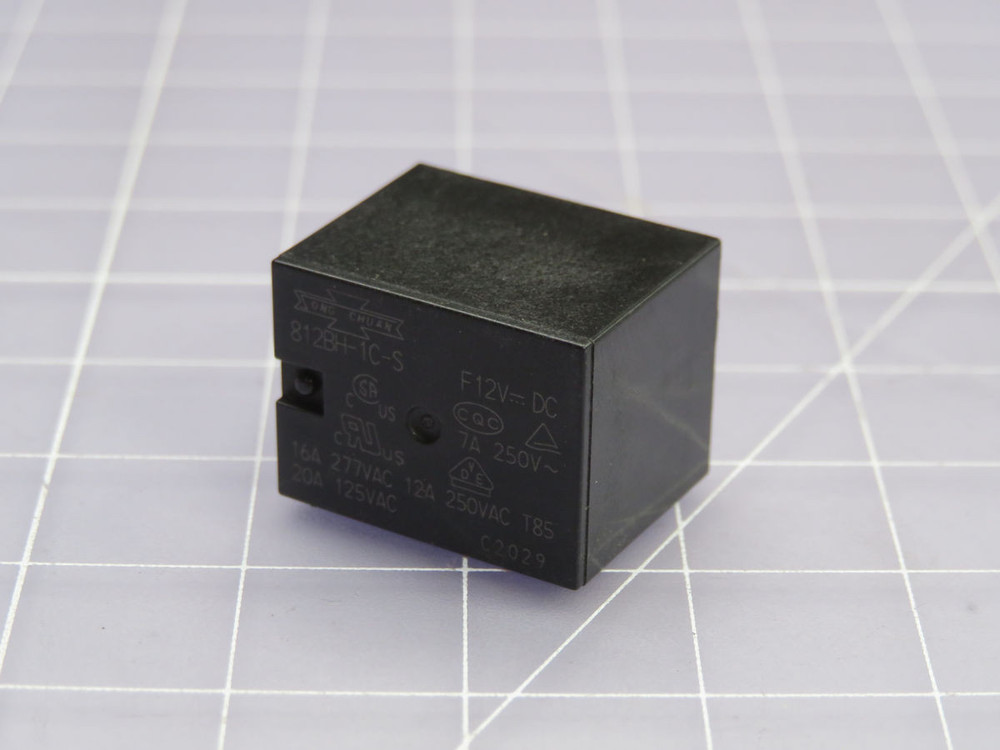 SONG CHUAN 812BH-1C-S F 12VDC RELAY CC153