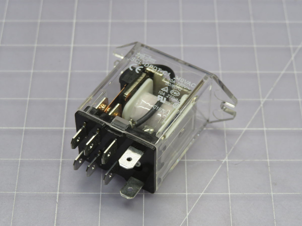 SONG CHUAN SCL-DPDT-C1 240VAC RELAY CC208