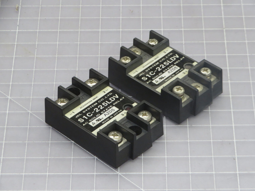 Lot of 2 JEL SYSTEM  S1C-225LDV    For Sale
