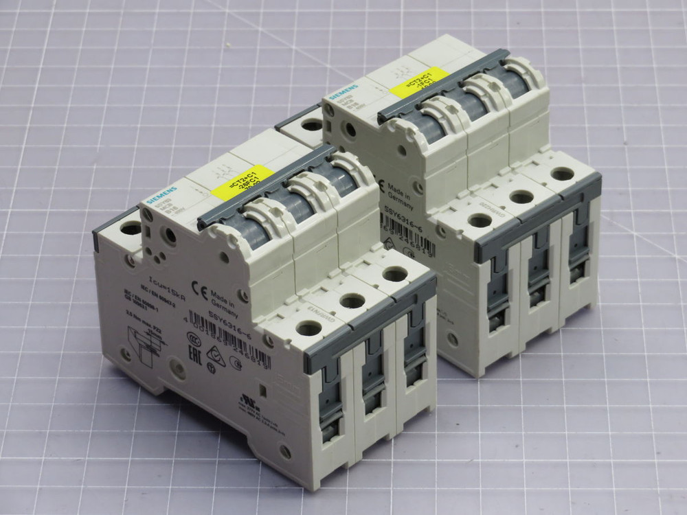 Lot of 2 SIEMENS  5SY6316-6    For Sale