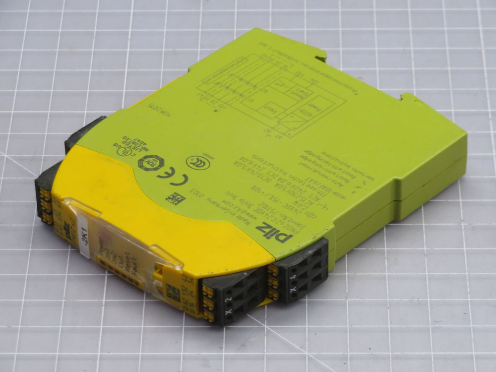 PILZ  PNOZ S2 C 24VDC 3N/O 1N/C 751102   For Sale