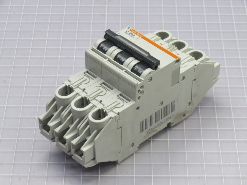 MERLIN GERIN D 20A MGN61365 MINIATURE CIRCUIT BREAKER T263194