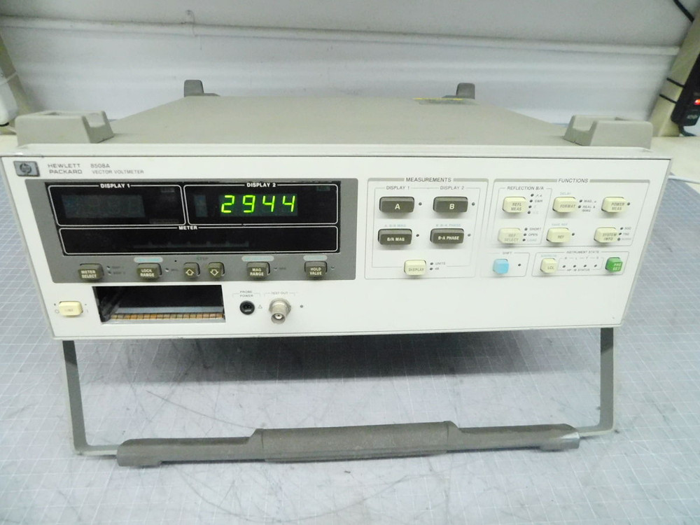 HP 8508A VECTOR VOLTMETER, OPT.001 M6843