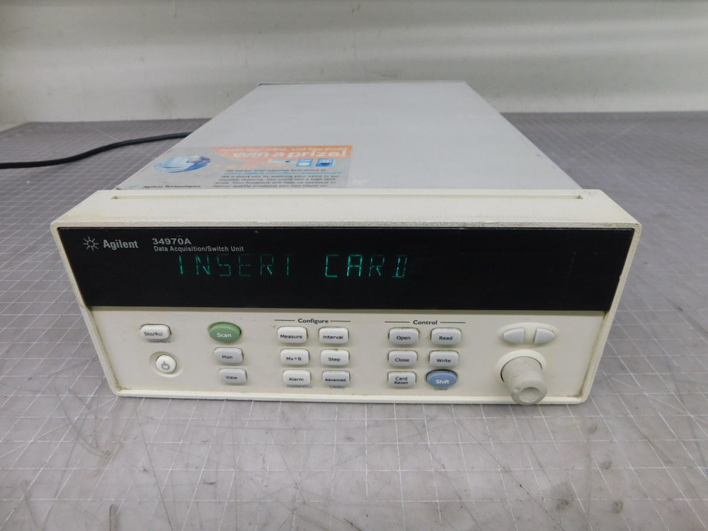 Agilent  34970A    For Sale