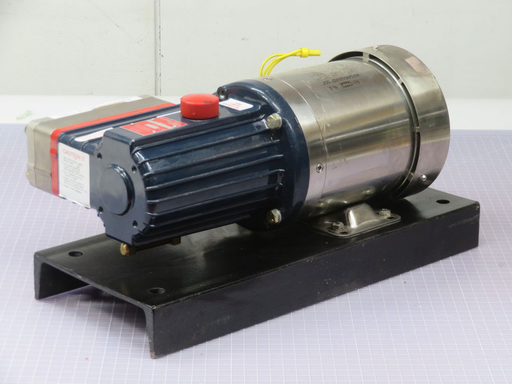 USED HYDRA-CELL M03BASGSFEMA PUMP W WASHGUARD SST C6T17NK46 T264794 For Sale