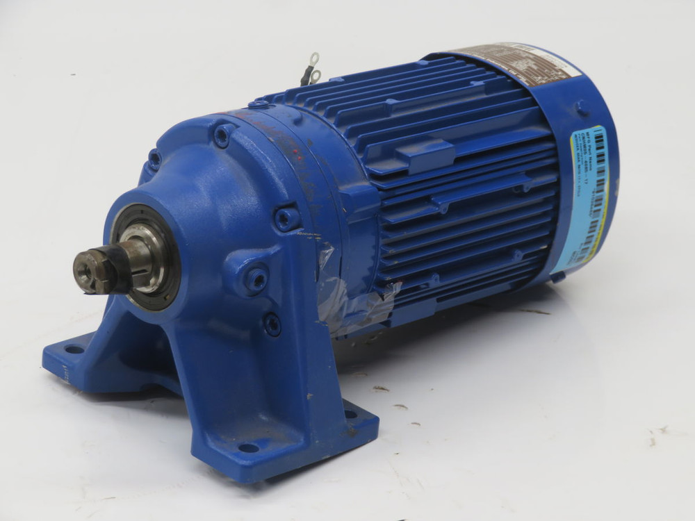 USED SUMITOMO CNHM05-6075-17 C2G50616 CYCLO DRIVE INDUCTION GEARMOTOR T265129 For Sale