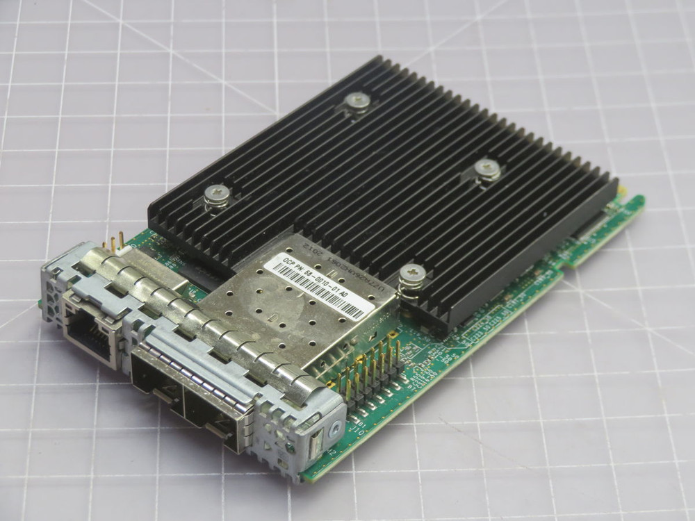 USED DELL 0JCYFW 00AECD15F738 NETWORK ADAPTER 68-0010-01 A0 T265157 For Sale