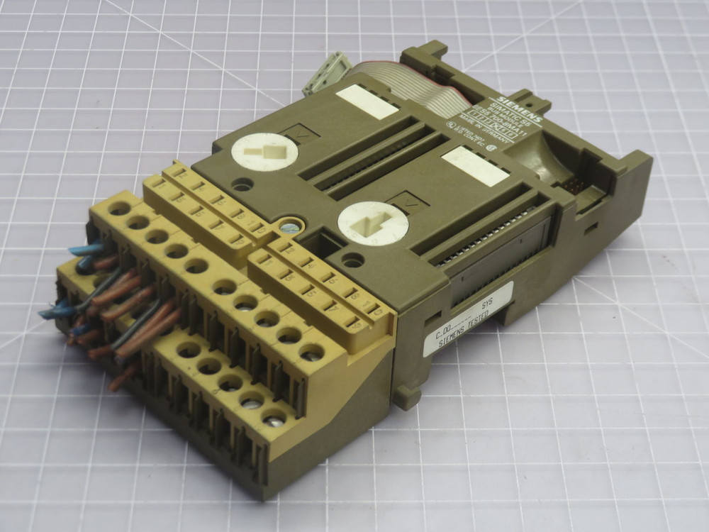 USED LOT OF 34 SIEMENS 6ES5 700-8MA11 BUS MODULE T265212 For Sale