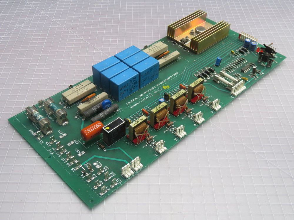 USED VARIAN 725919 DRIVER/AUXILIARY SUPPLY BOARD T265230 For Sale