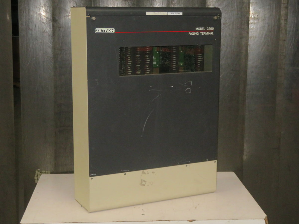 USED ZETRON 2200 PAGING TERMINAL T265375 For Sale