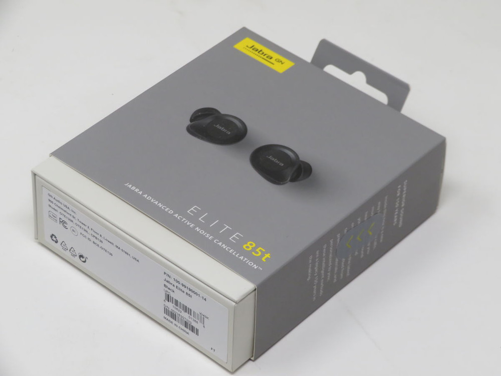 NOB JABRA 100-99190001-14 JABRA ELITE 85T BLUETOOTH HEADSET T265689 For Sale