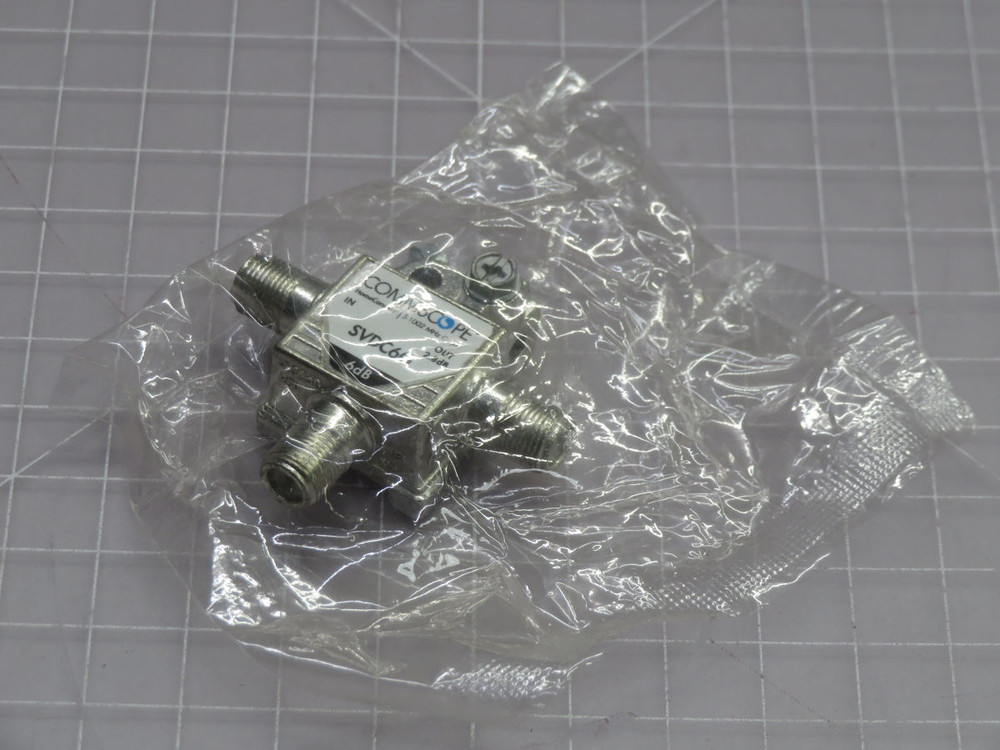 NIB LOT OF 15 COMMSCOPE SVDC6G DIGITAL COAXIAL SPLITTER T265486 For Sale
