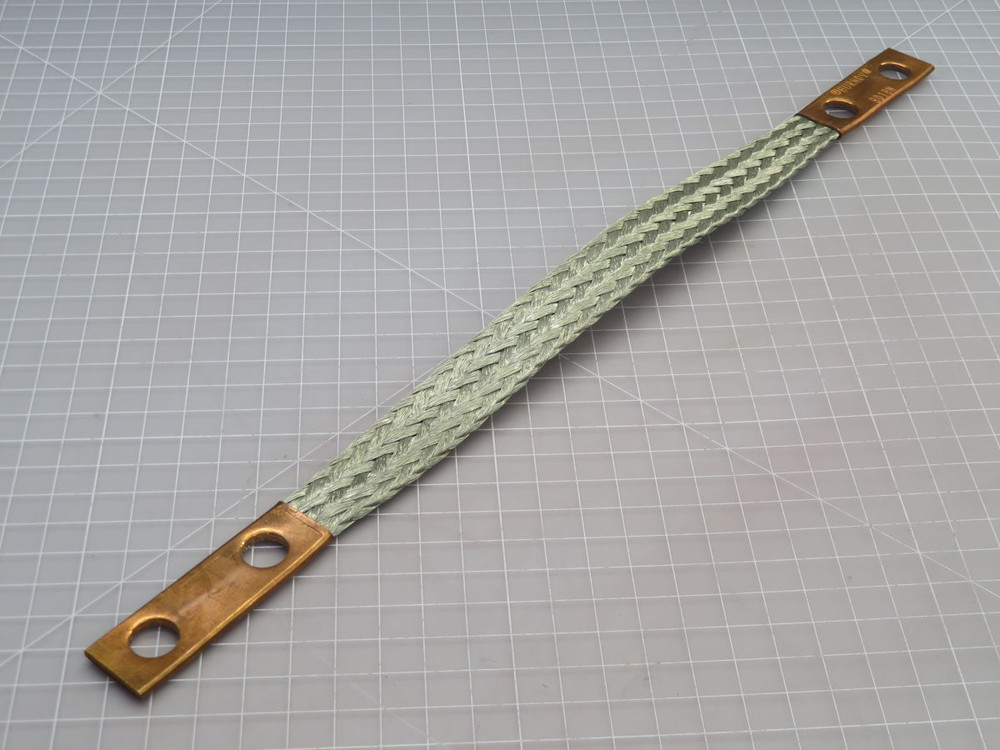 NIB BURNDY BD18 FLEXIBLE COPPER BRAID T265886 For Sale