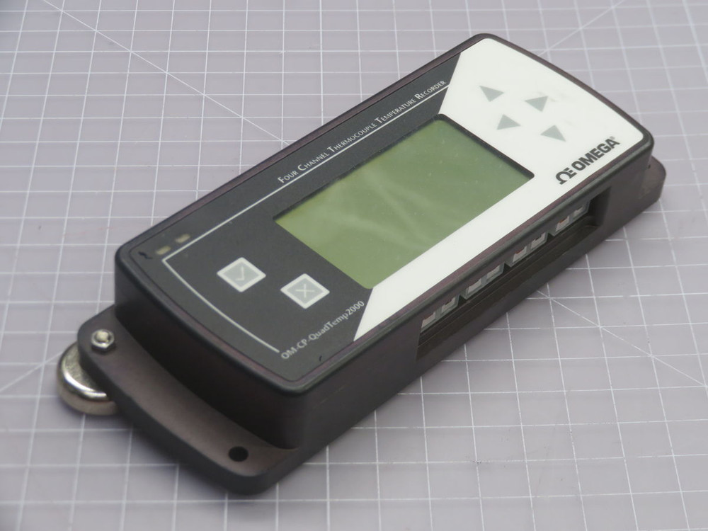 USED OMEGA ENGINEERING OM-CP-QUADTEMP2000 TEMPERATURE RECORDER T266061 For Sale