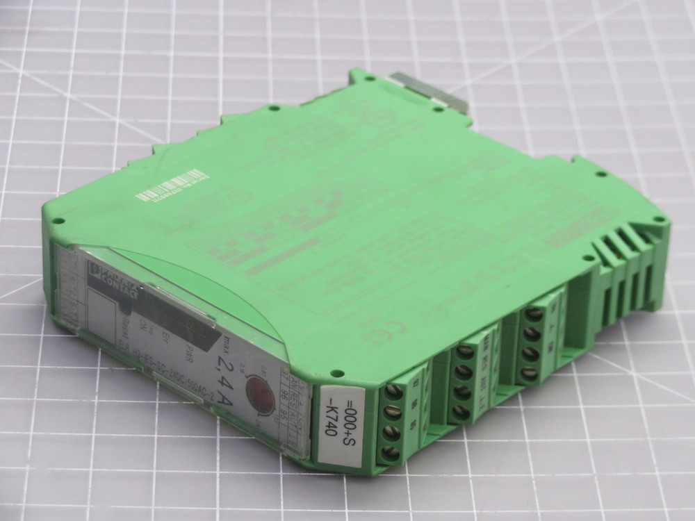 USED PHOENIX CONTACT ELR H3-IES-SC-24DC/500AC-9 HYBRID MOTOR STARTER T266092 For Sale