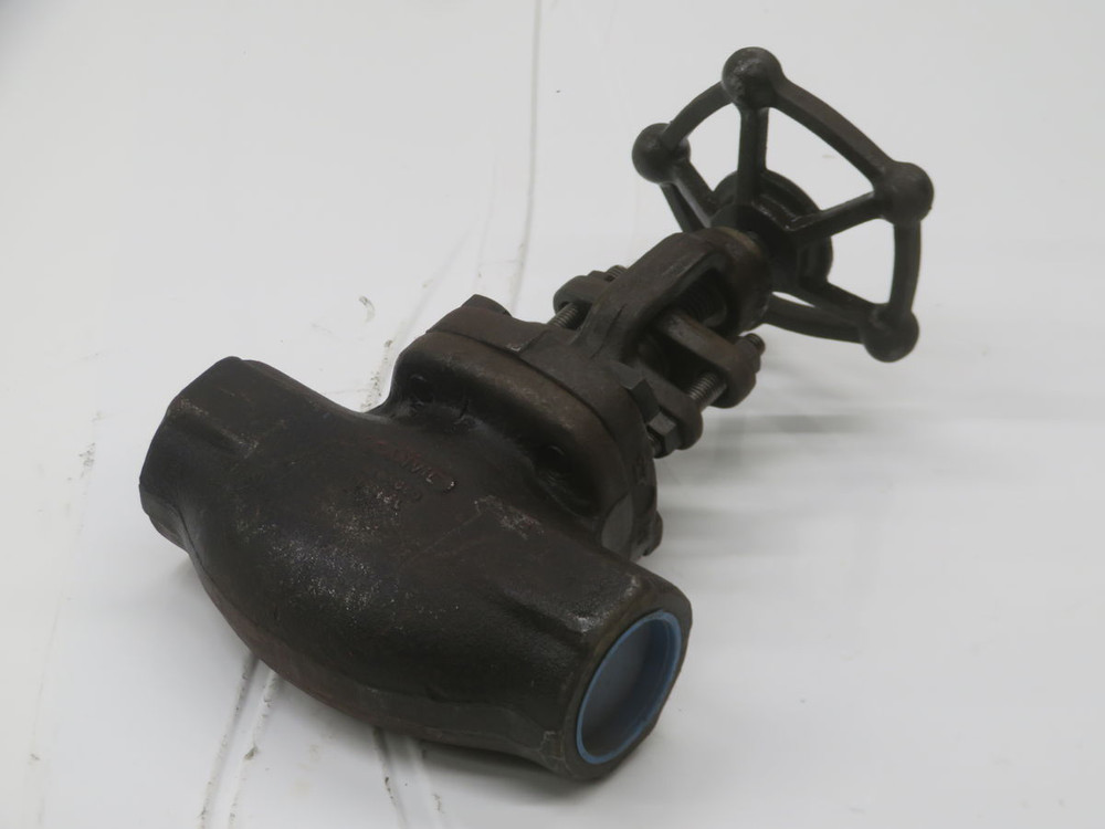 USED ANVIL A-105 FIG 830 SOCKET WELD GLOBE VALVE T266603 For Sale